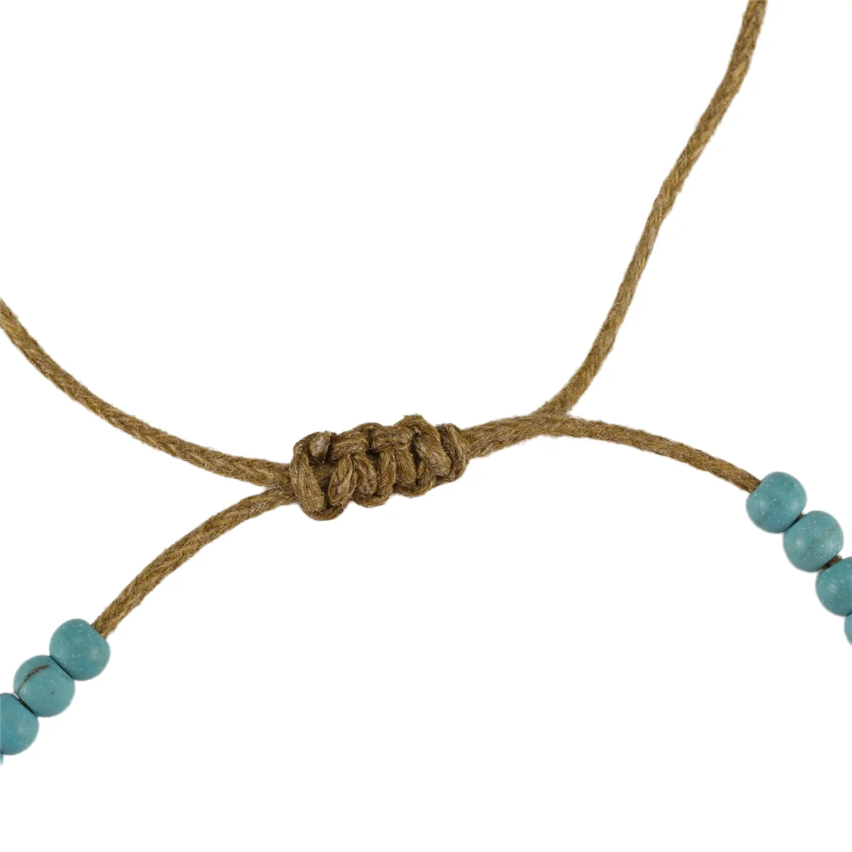 ABQR Bohemian Stone Anklets For Women Vintage Woven Rope Pendant Bracelet On Leg Anklet Beach Ankle Jewelry New Gift