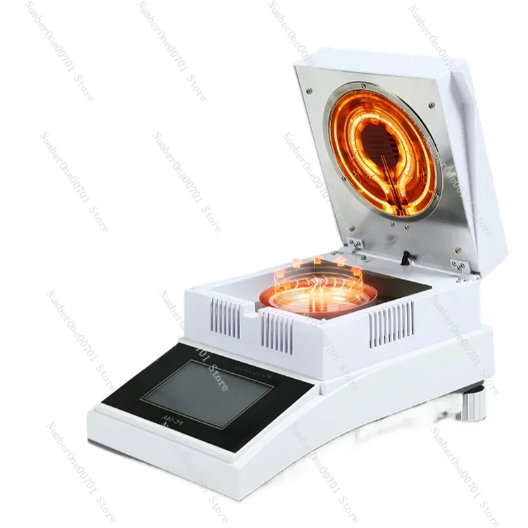 

Automatic Quick Moisture Tester Feed Food Moisture Detector Halogen Moisture Tester