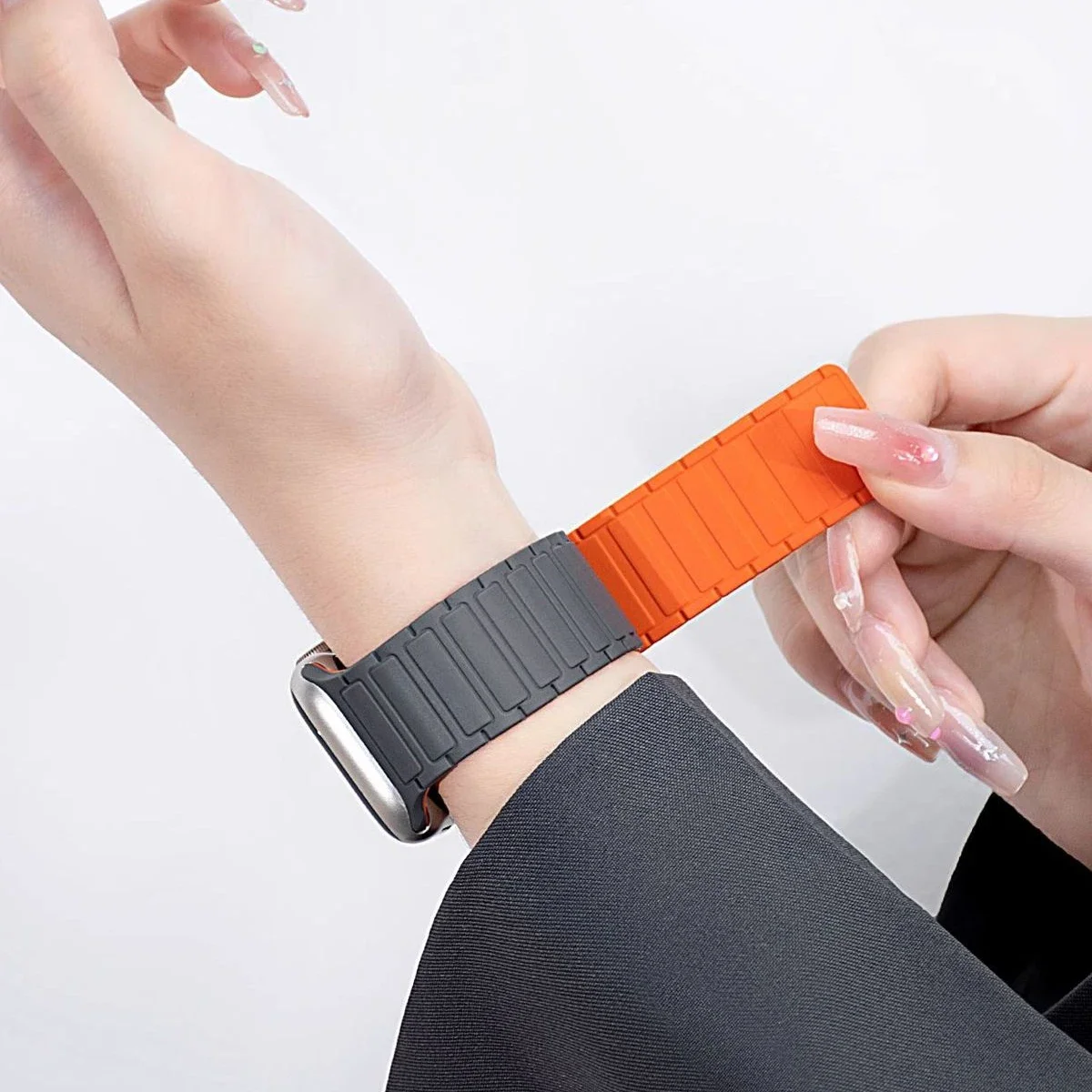 Sports Silicone Strap For Huami Amazfit T-Rex 3 Magnetic Bracelet Loop Wristband For Amazfit T-Rex 2 1 Smart Watch Correa Belt