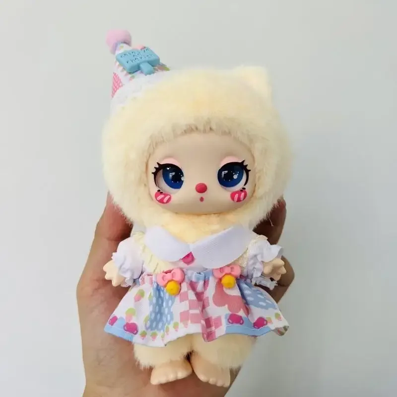 子供のためのミニ衣装アクセサリー,liila,ラッキーキャット,labubuアイドル,冬のミルクティースカートセット,衣類ギフト