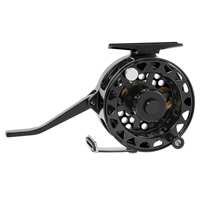 Automatic Fly Fishing Reel Spool Removeable CNC Machined Aluminum 75mm Out Diameter Large-Arbour for Freshwater Nymph Fishing