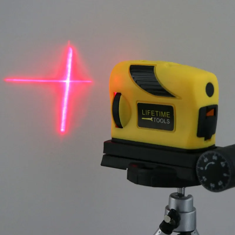 360 Degree Laser Level Self-Levelling 2 Line 1 Point Horizontal & Vertical Red Measure Dropshipping