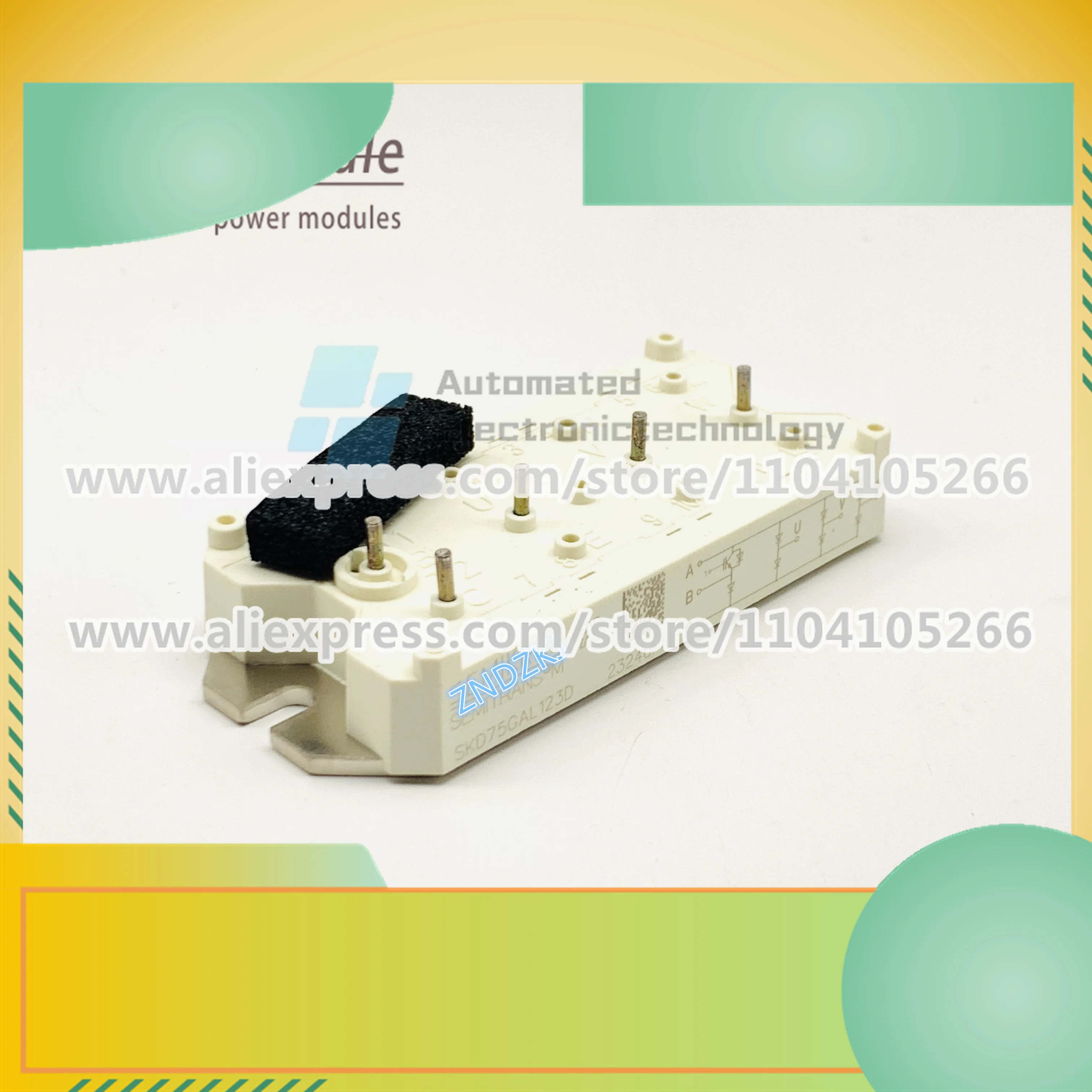 SKD75GAL123D SKD75GAL123D1 SKD100GAL123D SKD100GAL123D2 SKD100GAL124D7 New Or Used  IGBT module