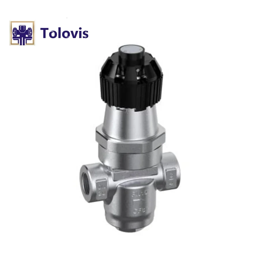 Trovis durable TSBRV Direct acting steam reducing valve Bellows pressure reducing valve Steam water pressure BSPT NPT thread