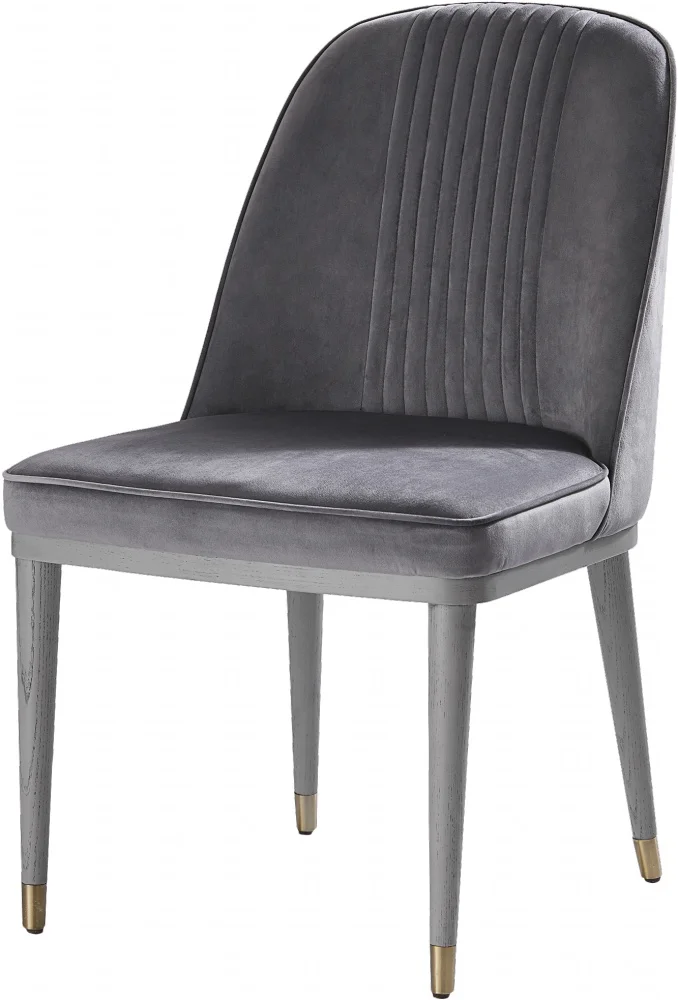 Solid Wood Dining Chair Simple Modern Hotel Ghost Chair Light Luxury Designer Model Conference Chair