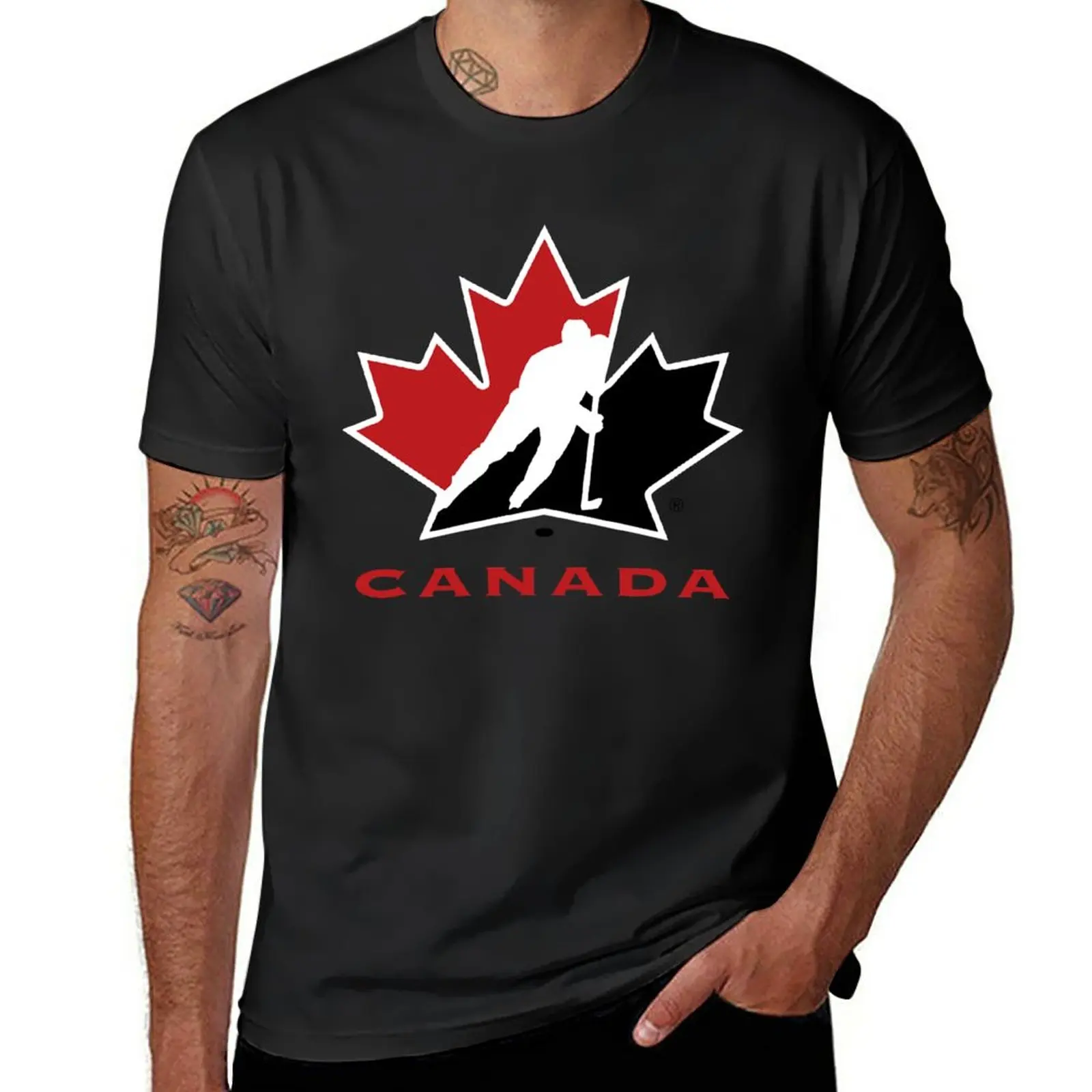 

New BEST SELLER team canada logo Merchandise T-Shirt funny t shirt Men's t-shirt