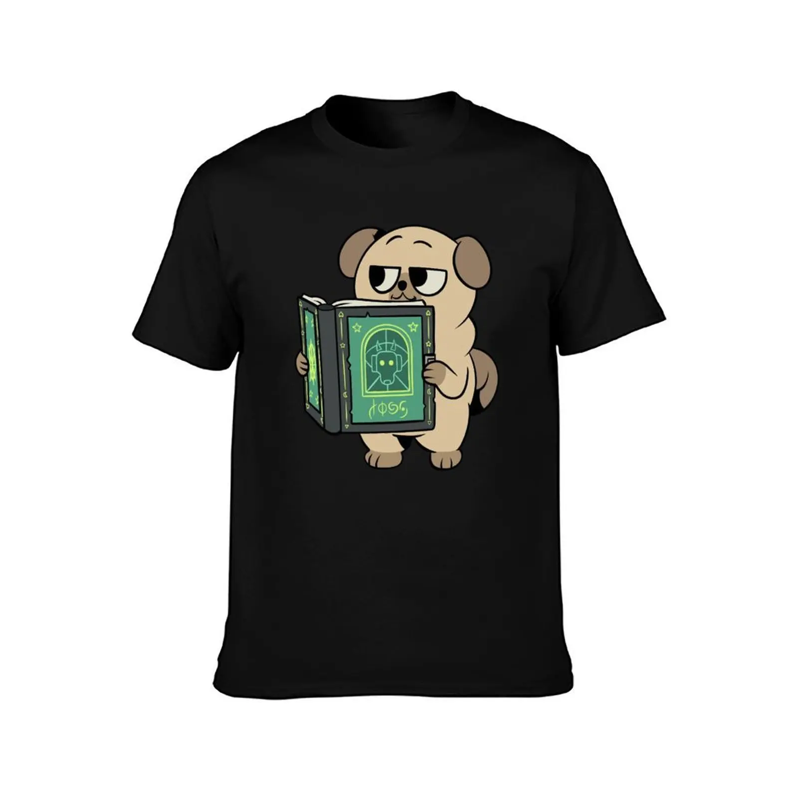 Pugsley Dead End Paranormal Park T-Shirt, Summer Casual Cotton Tee, Oversized Streetwear Tops, Vintage Graphic Print