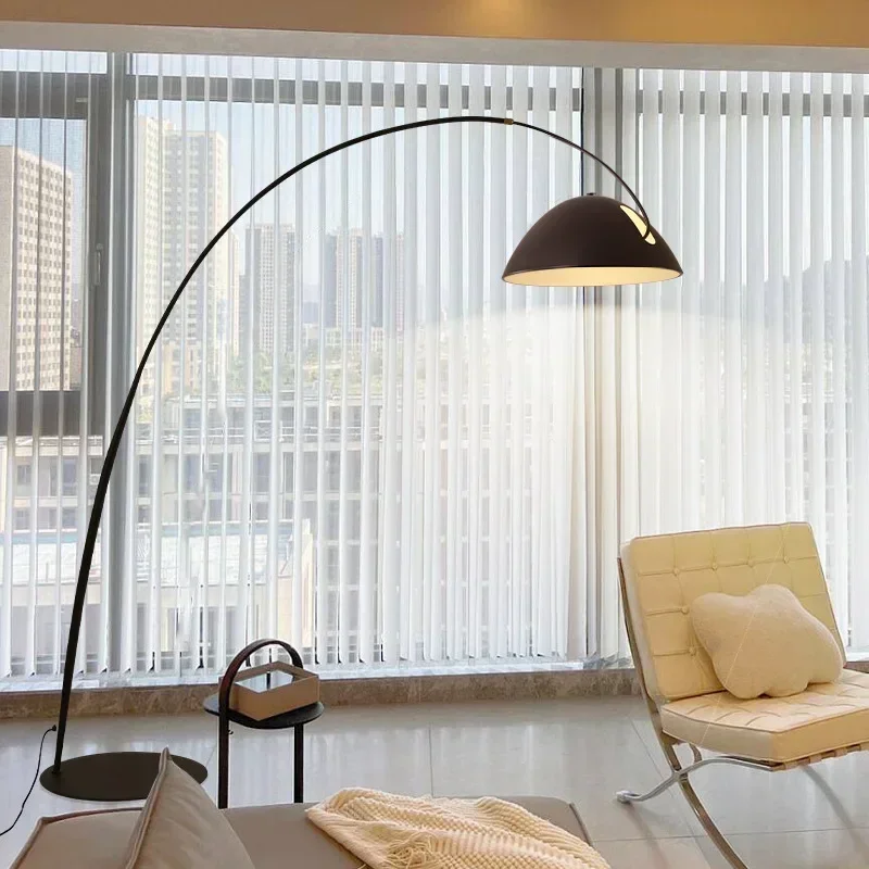 

Modern Minimalist Nordic Creative Fishing Floor Lamp Living Room Sofa Lamp Bedroom Bedside Design Sense Vertical Table
