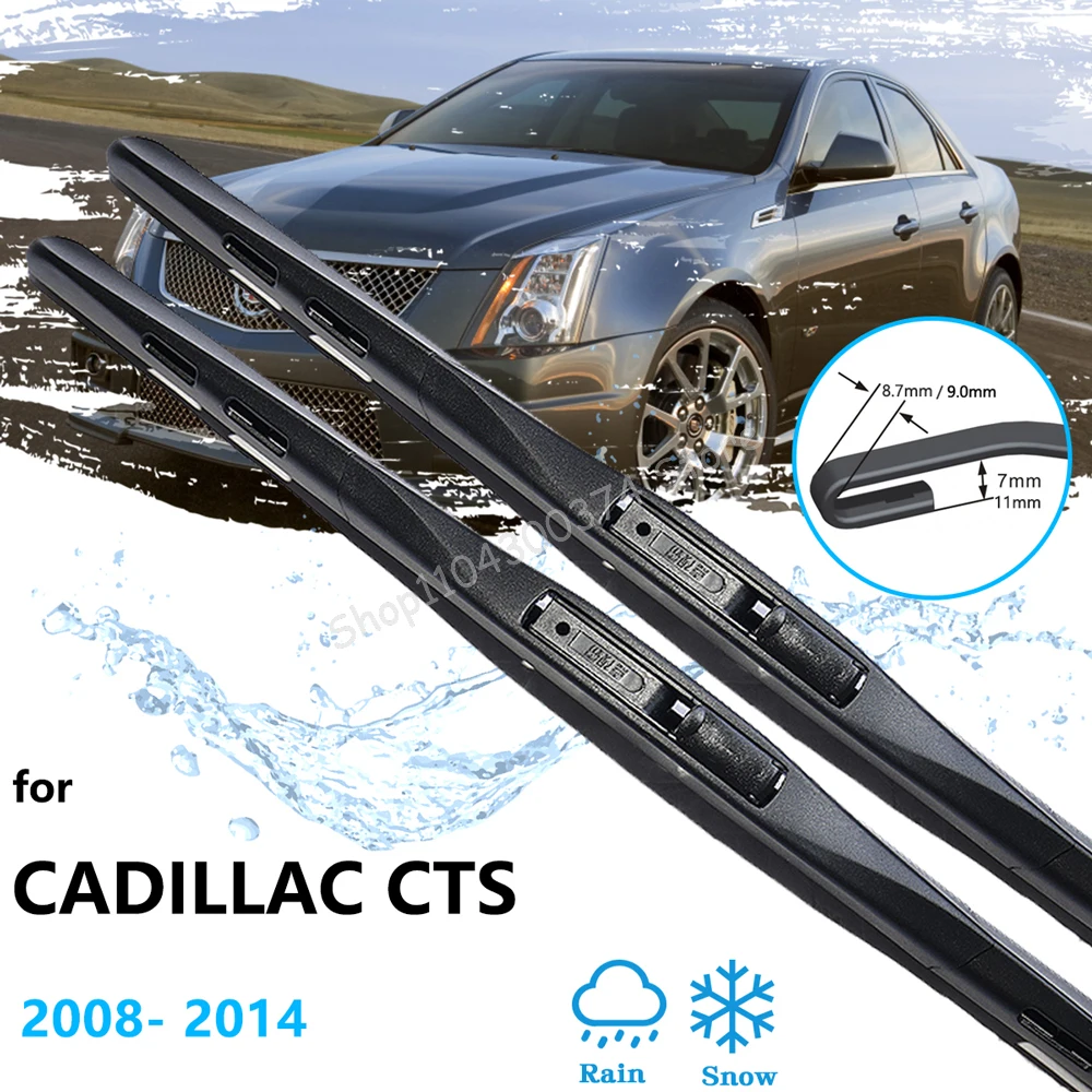 

For Cadillac CTS MK2 2008 2009 2010 2011 2012 2013 2014 Car Wiper Blades Cutter Front Window Wash Arm Cleaning Auto Accessories