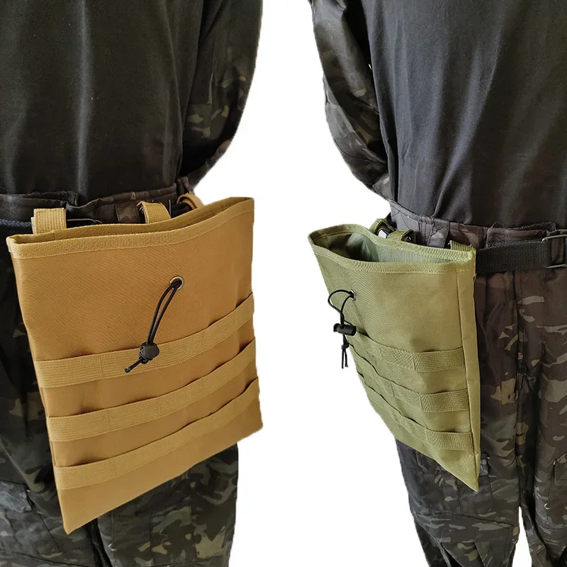 

Tactical Dump Drop Pouch Magazine Pouch Hunting Airsoft Gun Accessories Sundries Pouch Protable Molle Recovery Ammo Bag