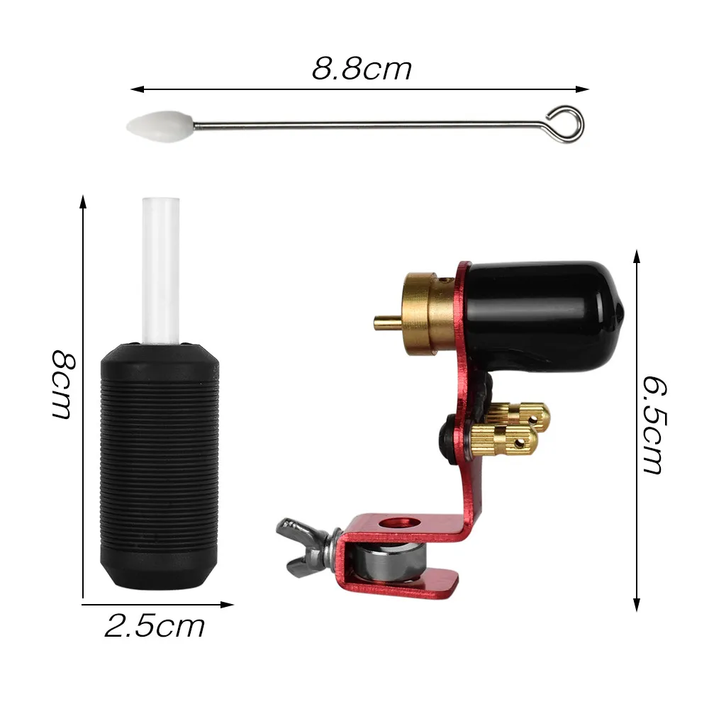 Professional Tattoo Machine with Cartridge Needle and Silicone Handle Tattoo Kit for Beginner Tattoo Practice Tatto Equipment