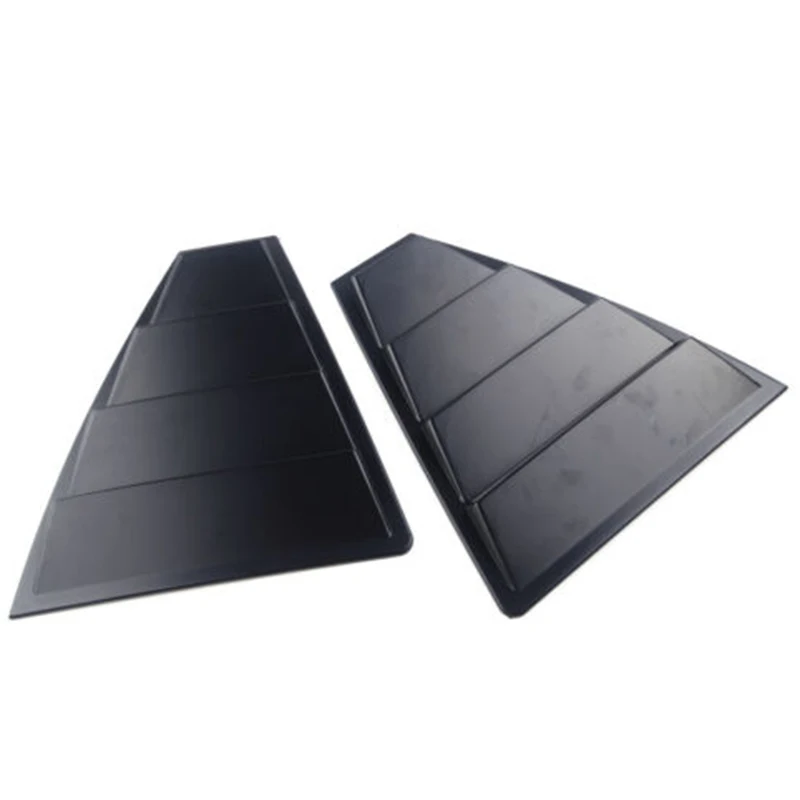 

A57E-Rear Quarter Side Window Louvers Vent Cover Trim Panel Window Blinds Triangular For Hyundai Elantra 2017 2018 2019