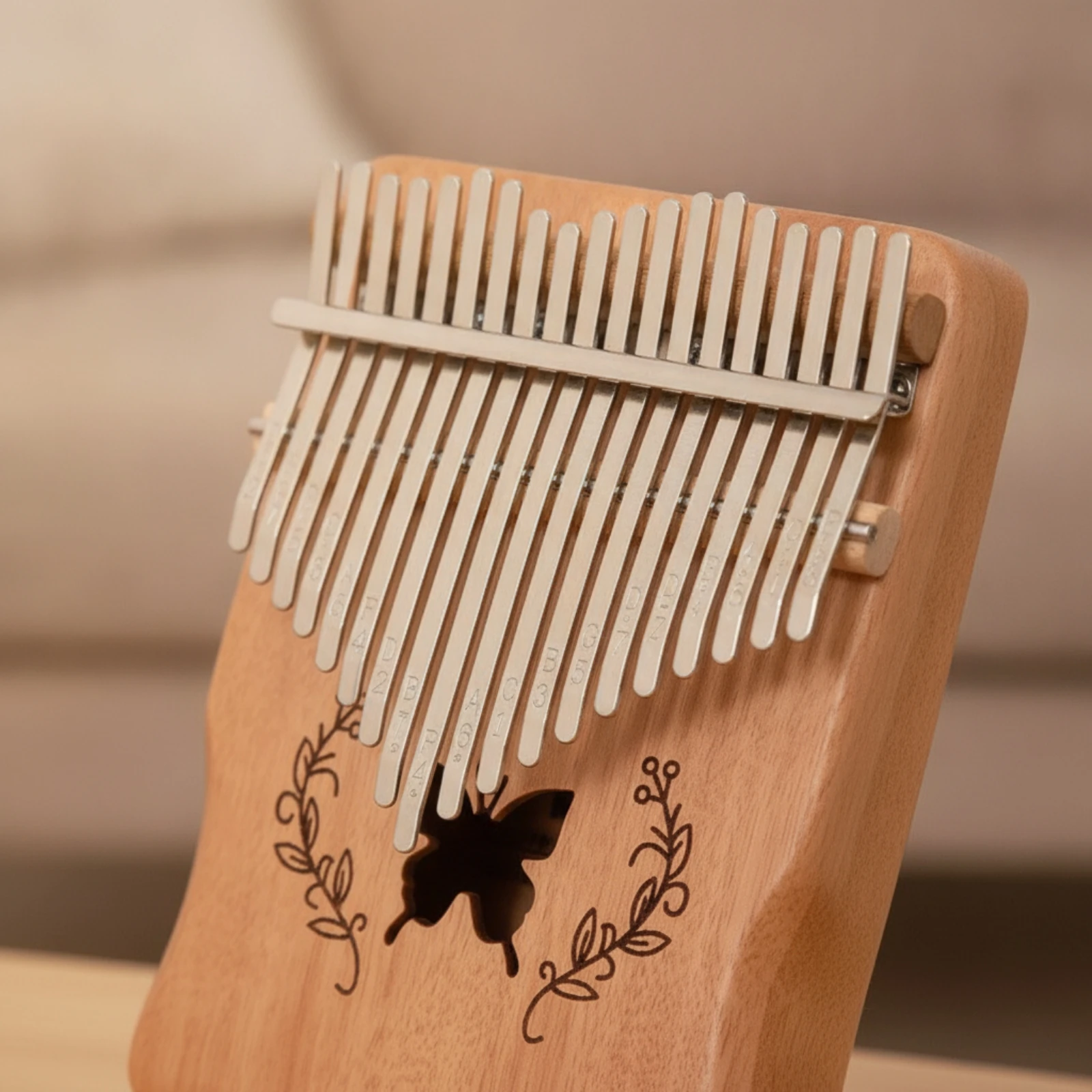 Musical Instrument Easy To Learn - 21-toetsen Kalimba Beginnersvriendelijke Kalimba met beschermhoes