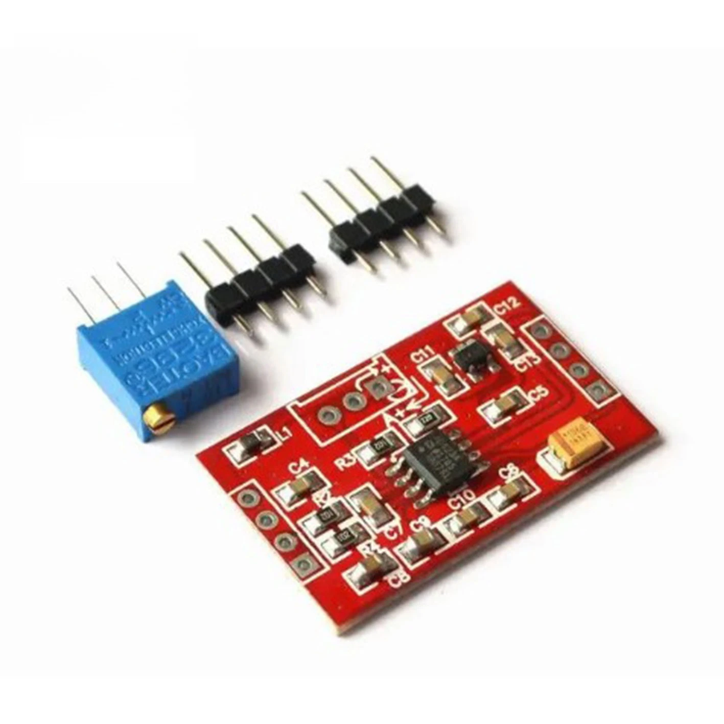 

AD620 Precision Instrument Amplifier 1-1000 Gain Millivolt Microvolt Signal Amplifier