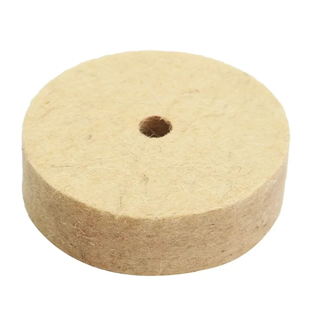 3 Inch Wool Felt Polishing Buffing Grinding Wheel Polisher Disc Pad Rotary Tool Wool 20mm/0.79inch Polishing Wheel