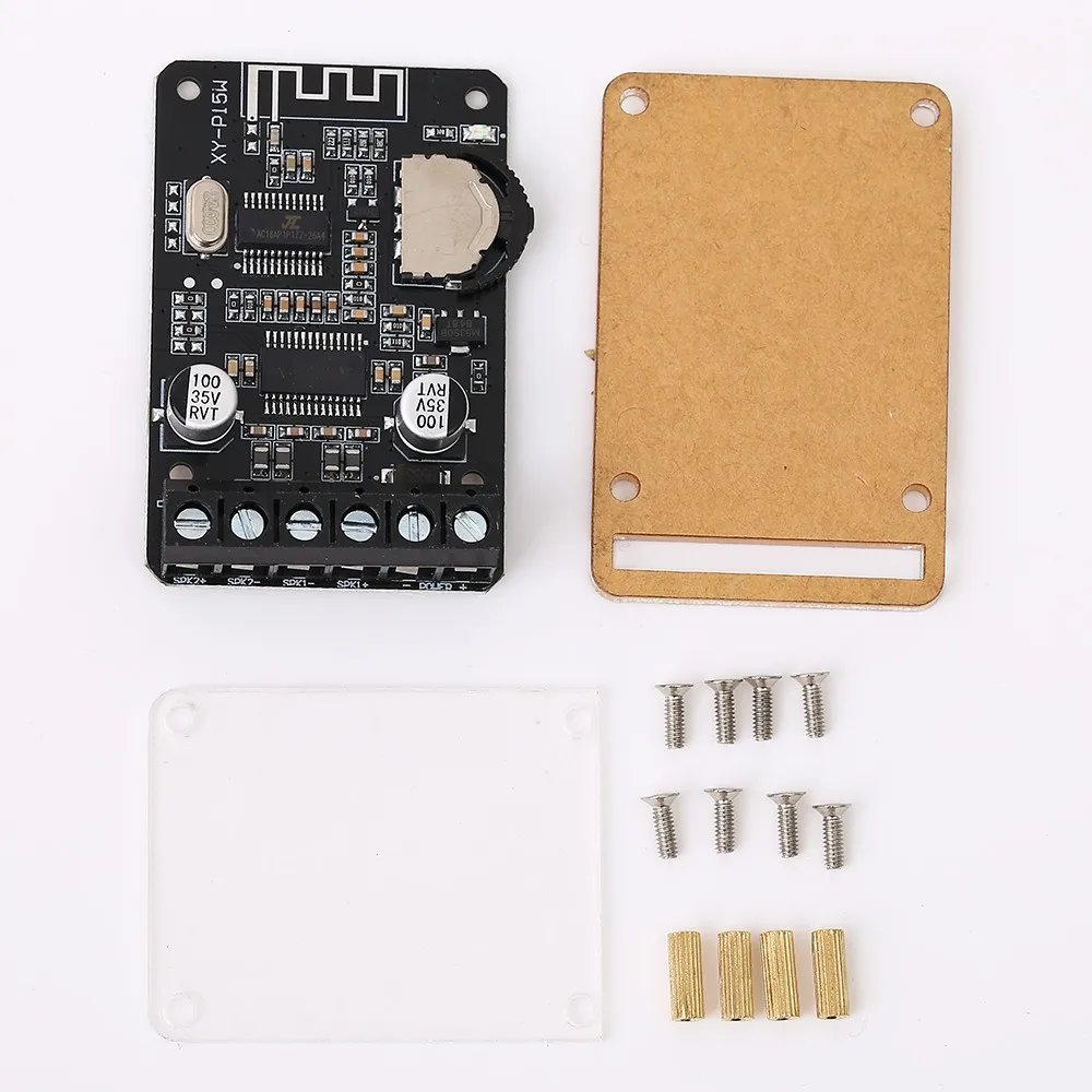 Bluetooth-Compatible Receiver Board Stereo Audio Amplifier 5W*2 20W*2 Power Amplifier Module 3.7-5V 5-24V for DIY Wireless Speak