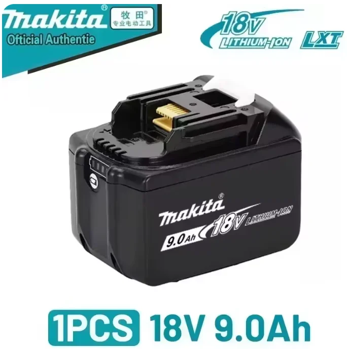 original Makita 18V battery 6.0AH 3.0AH rechargeable battery, Makita 18V charger BL1860B BL1830B power tool battery