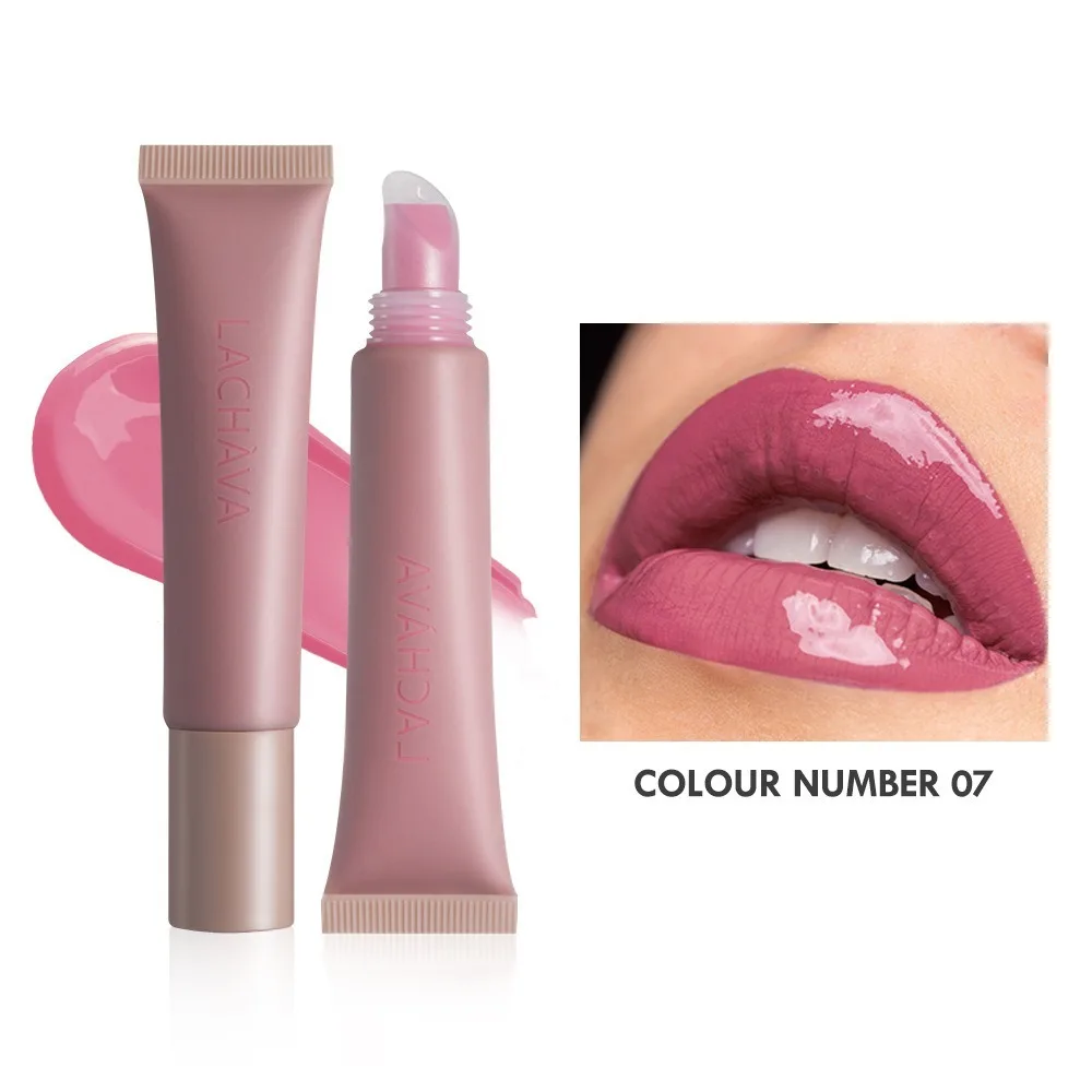 Feuchtigkeit spendende weiche Tube Spiegel Lip Gel Glanz Soft Tube Lip gloss flüssige Lippenstift Lip Lip Glasur Flüssig kristall Lippen Lippenstift