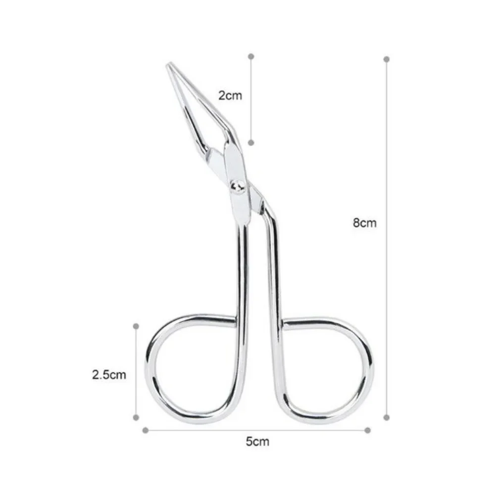 1Pcs Professional Scissor Type Eyebrow Tweezer Fine Hairs Puller Eye Brow Nose Hair Removal Beauty Makeup Tools Accessories