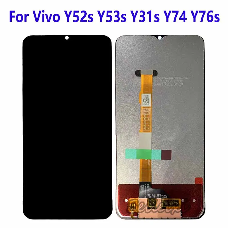 

For Vivo Y31s Y52s Y53s Y74 Y76s V2156A V2057A V2054A LCD Display Touch Screen Digitizer Assembly