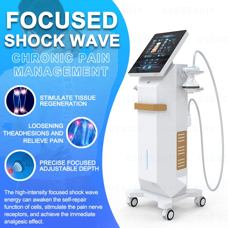 2026 New High Intensity ED Focused Shock Wave Therapy Machine Focused Shockwave Physiotherapy for Pain Relieves Reshaping Health