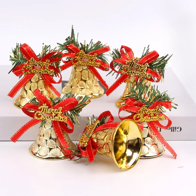 Christmas Decorations Christmas Tree Bells Hanging Ornaments Jingle Shop Window Ornaments