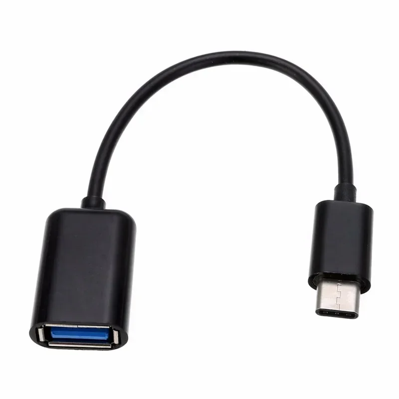

Тип-C «папа» на USB-мама OTG преобразователь синхронизации данных кабель-адаптер для IPhone IPad Универсальный USB C3.1.0 глянцевый Type-C