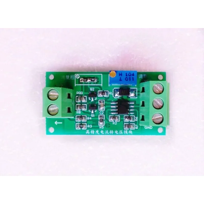 Current to Voltage Module 0-20/4-20mA to 0-2.5V/5V/3.3V/10V/15V Analog Output