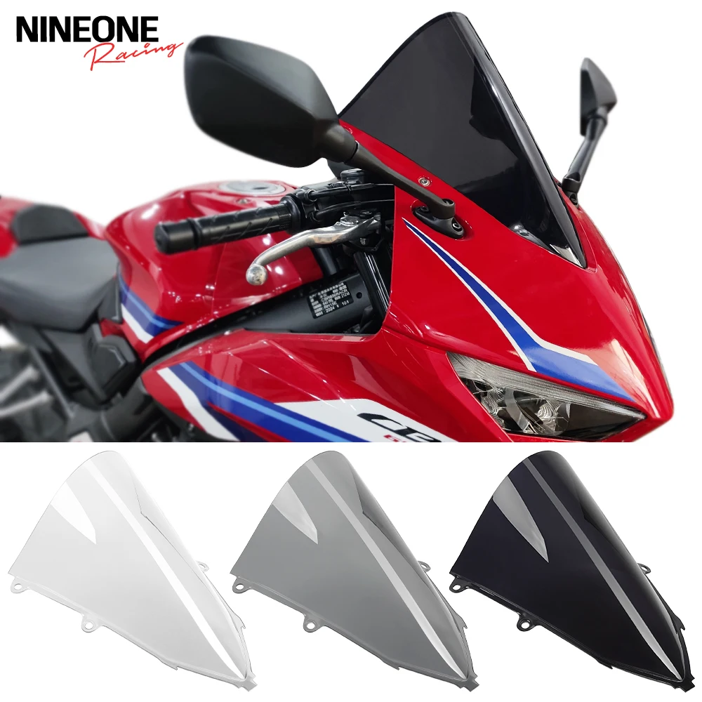 

For Honda CBR650R CBR 650R 650 R 2019-2025 2024 Race High Windscreen Sport Touring Windshield Double Bubble Deflector Series