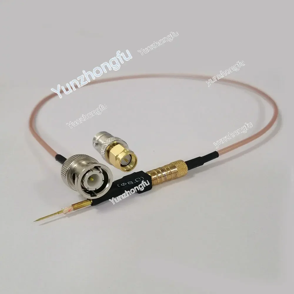 

Spectrum Analyzer Test Probe Connection Distribution BNC to SMA Adapter