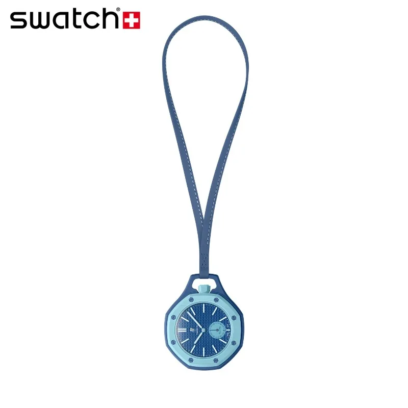 Swatch x Audemars Piguet Royal Oak Royal Pop Limited Edition Design-Inspired Light Luxury Pocket Watch SSX03L100N