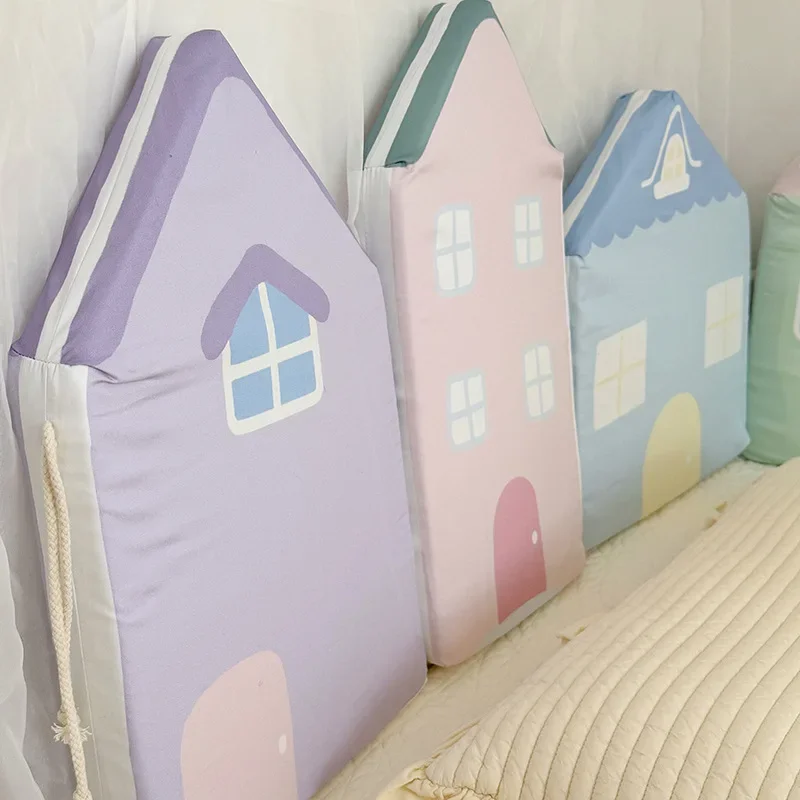 الطفل الوفير Chichonera سرير المهد حامي الرضع القطن الأطفال سرير الحواجز حديثي الولادة حول وسادة جديلة Cunas Para El Bebe