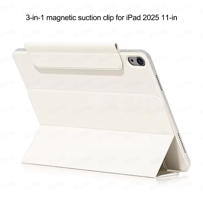 

Magnetic Smart Folio for iPad Air 11 inch M3 2025 Case Air 6th 11-in M2 Tablet Stand Protection Clip for iPad A16 11 Gen. 2025