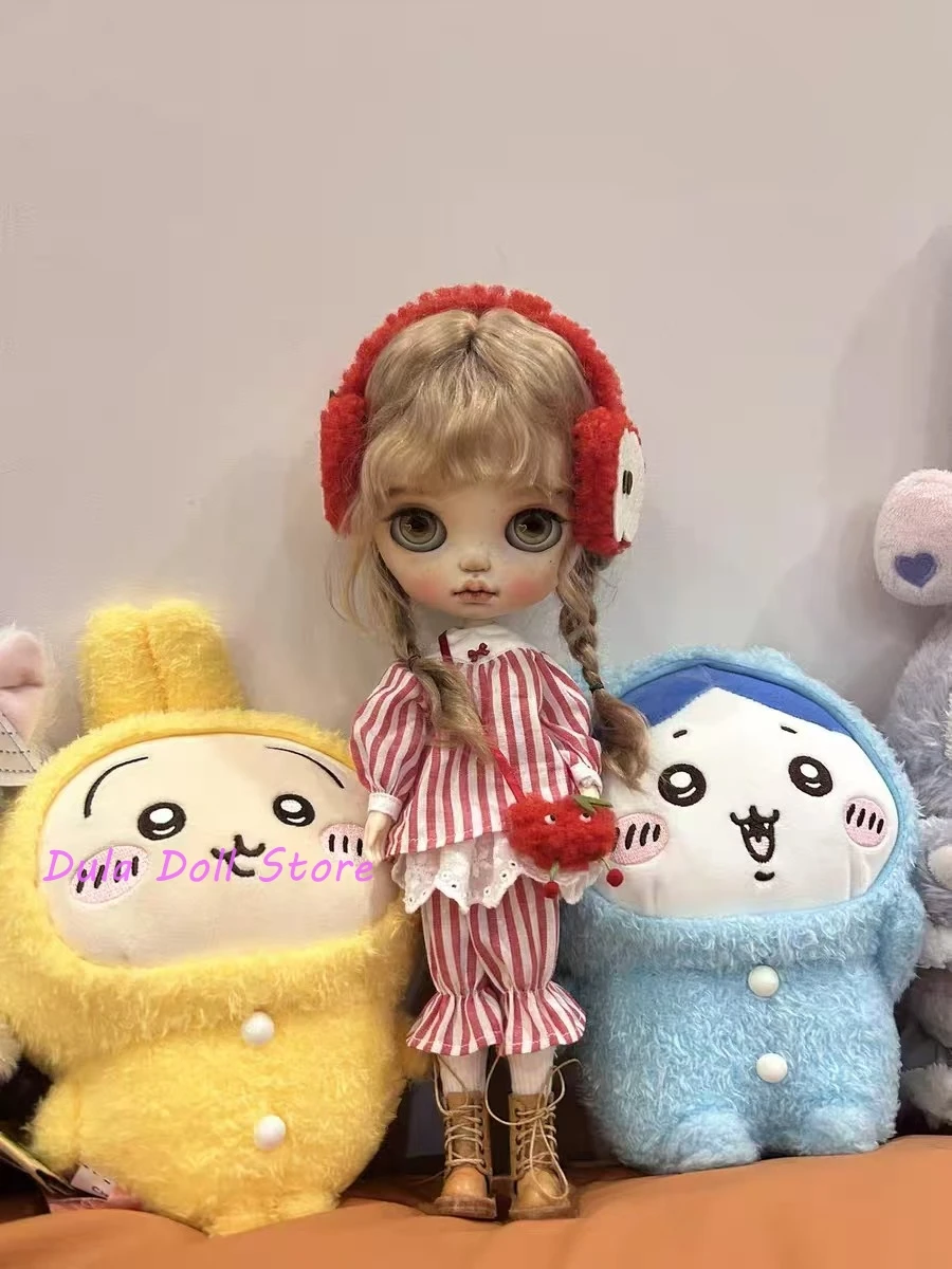 دمية اكسسوارات الملابس مع مشبك القرن وإبرة ، Ob24 ، Ob22 ، Azone ، Licca ، ICY ، JerryB ، 1/6 Bjd