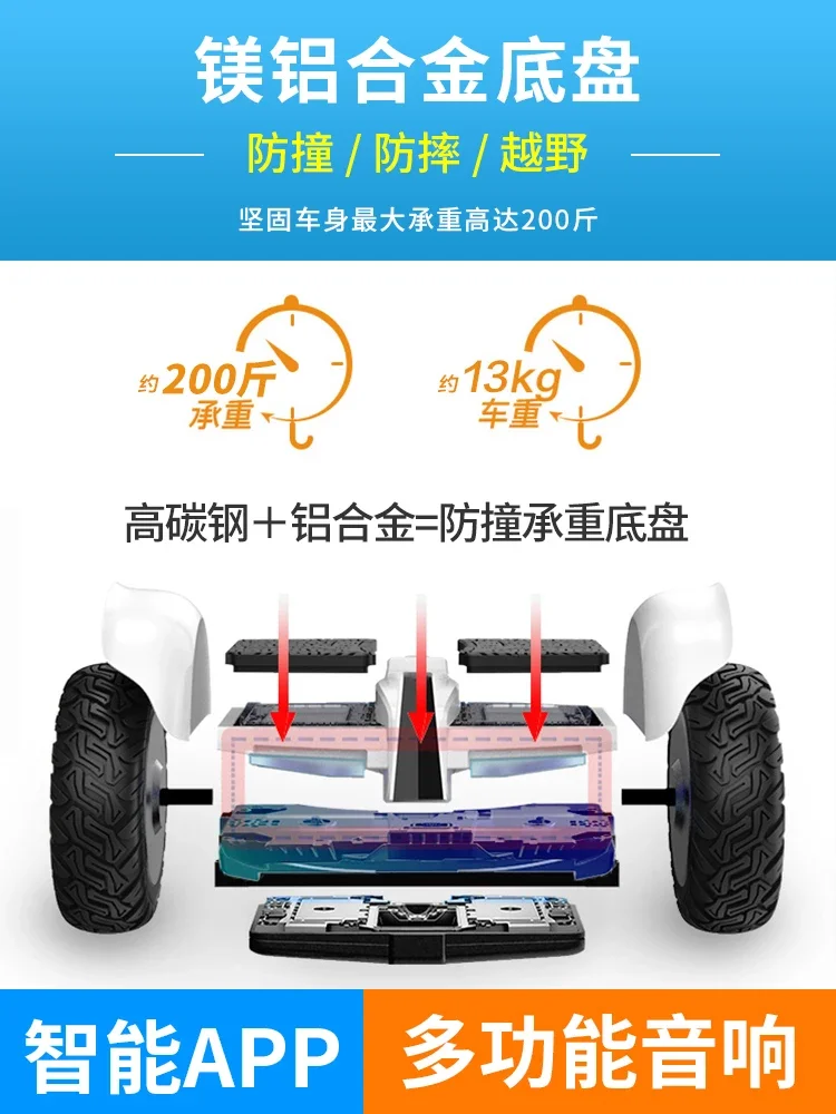 New national standard intelligent electric self-balancing car