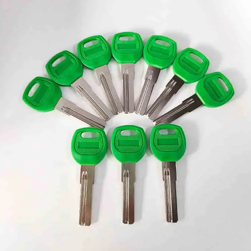 5/10/50/100 Pcs Hi-Rel Baodean 28mm Civil Blank House Keys Door Lock Open Locksmith Tools Green for Sucritate Home Bedroon