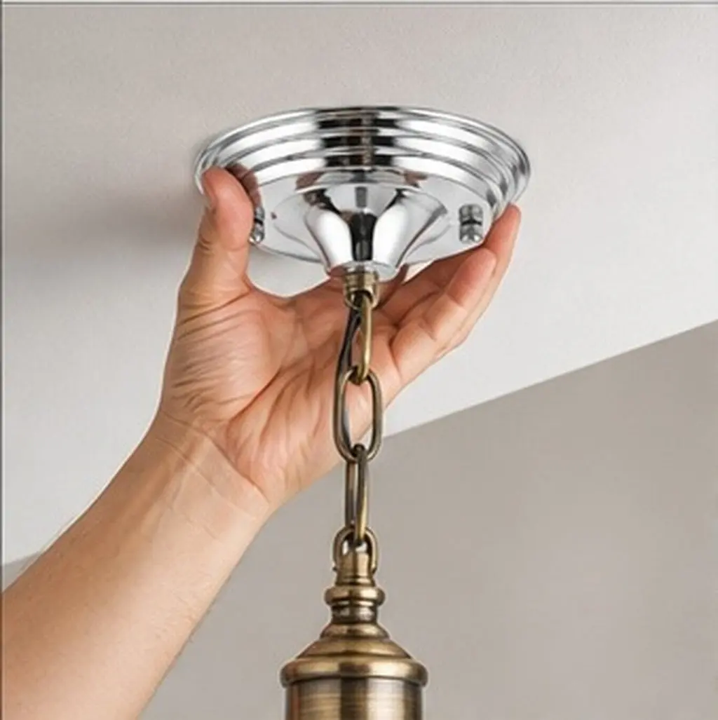 Lamp Ceiling Cover For For Office Design Vintage Lamps Canopy Plate Easy Install Residential Commercial