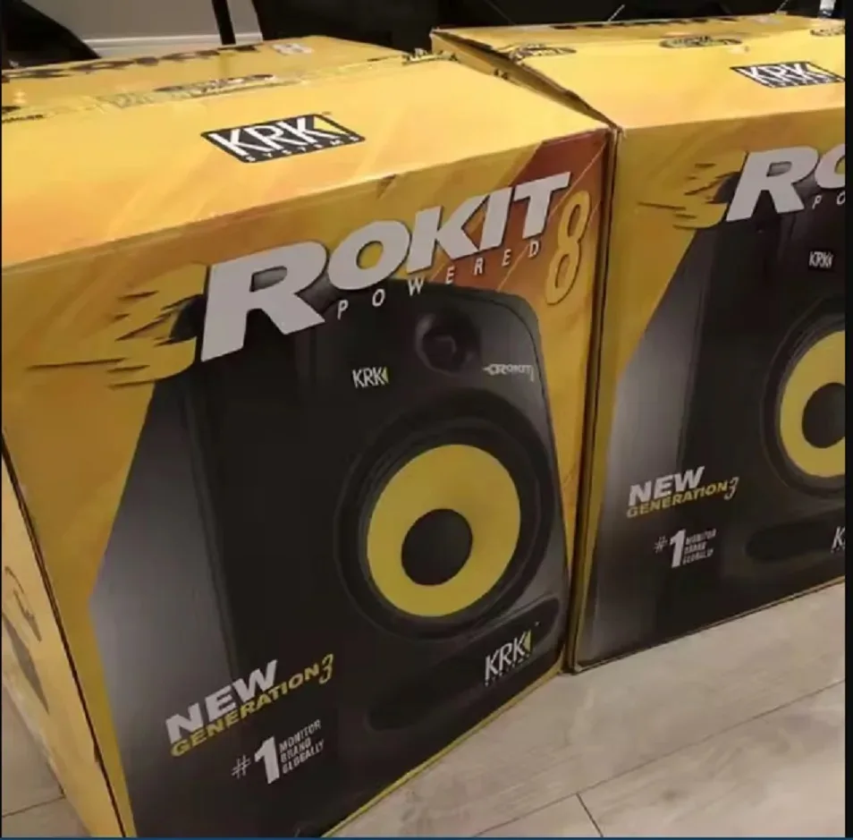 

Комплект KR K Ro RP5 G4 Professi onal с активным питанием для DJ-студийного монитора, динамик s