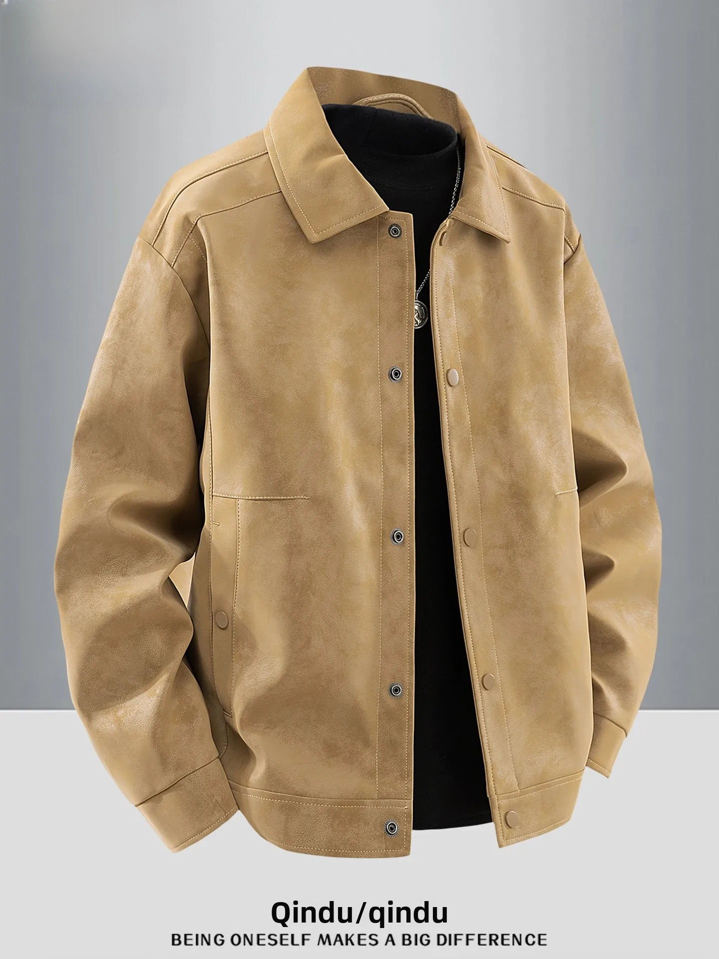 

Свободный крой в стиле ретро, мужской байкерский жилет из искусственной кожи Jaet Long Sve, верхняя одежда из искусственного меха для мужчин больших размеров