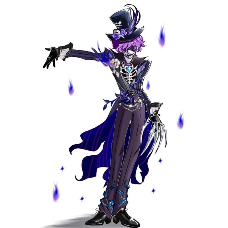 Cosplay helena adams jack o ripper figuers suporte jogo identidade v modelo de sinal de pé ornamento desktop fãs coleção