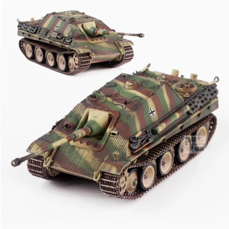 

63214 1/72 Scale German Cheetah Tank Destroyer Later Type 506th Battalion 1944 Simulation Plastic Tracked Tank Model Gift Toy