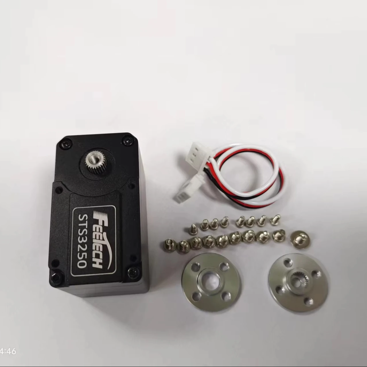 FEETECH 50KG STS3250 Servo PE embalaje carcasa inferior plástico versión más barata para SO-ARM100 brazo robótico Robot personalización Servo