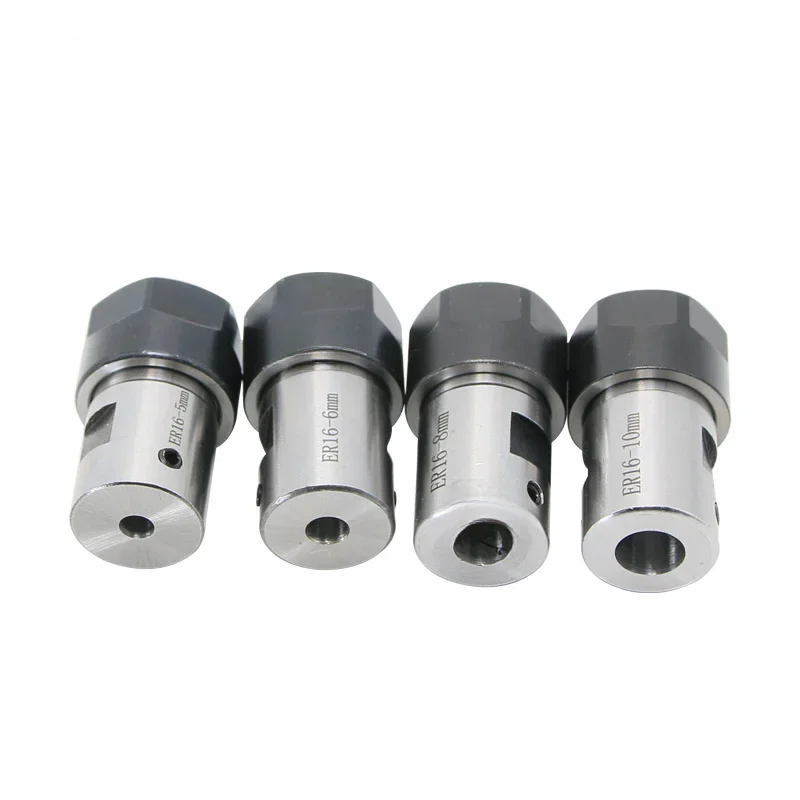 NEW 1set C20 ER16 5/6/7/8/10/12/14/16mm motor shaft Engraving machine tool holder+9/11/16pcs collet chuck ER tool holder spindle