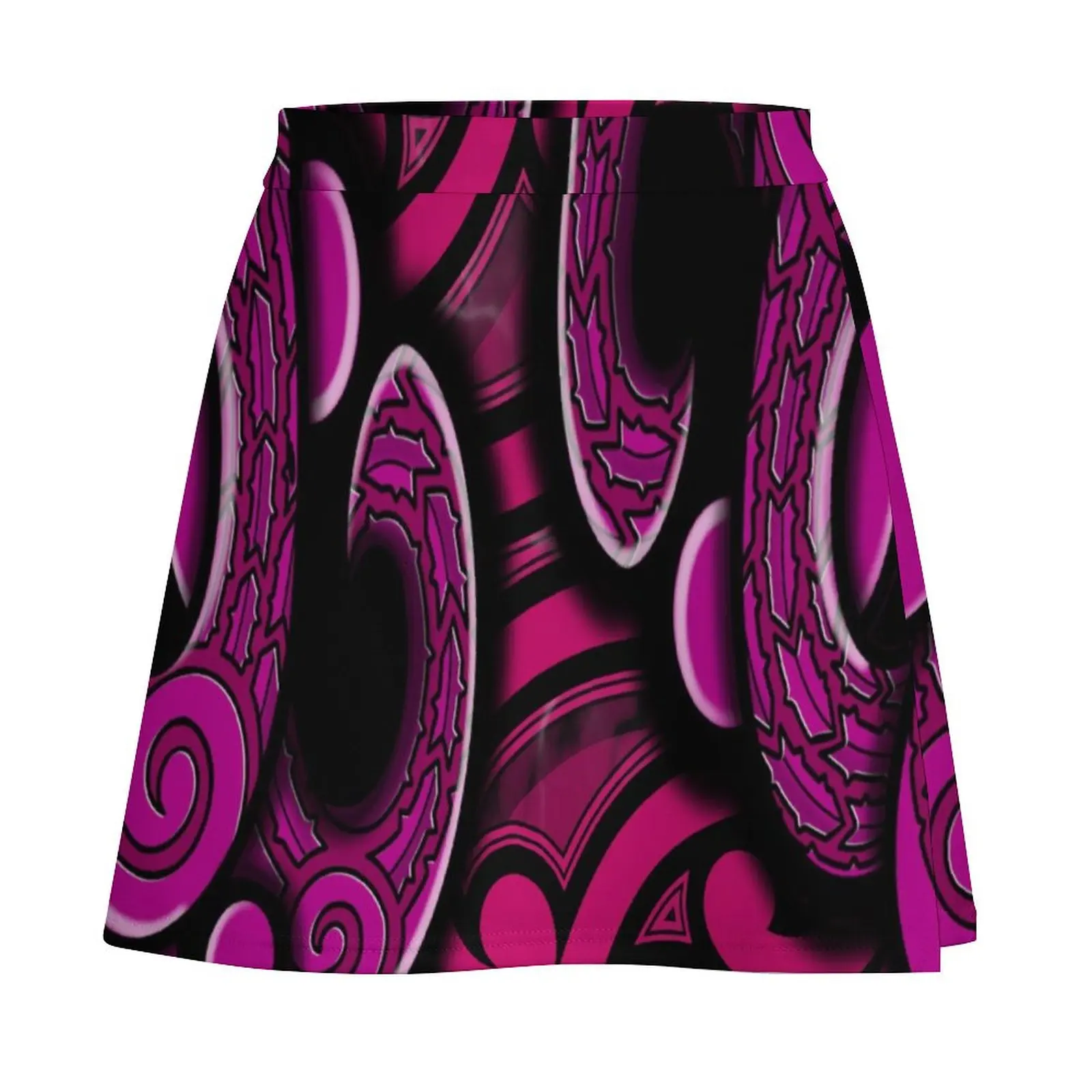 TNT - Manaia with puhoro - PINK Mini Skirt new in external clothes night club outfits outfit korean style Mini Skirt