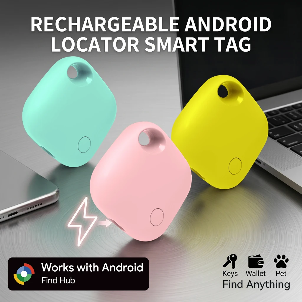 

Android Global Location Tracker Work with Google Find Hub Native System Integration PSmart Tag for Pixel Samsung Xiaomi GMS