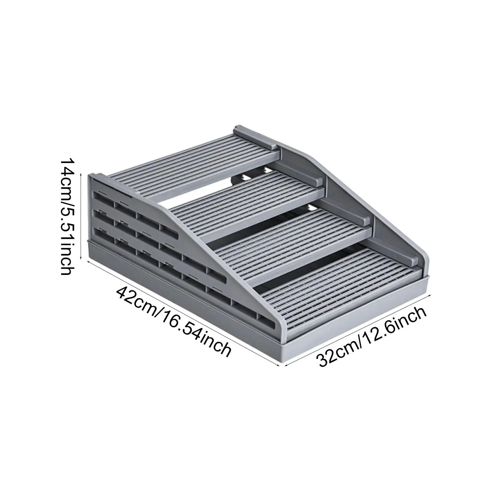 

Двухслойная лежанка-туалет для кошек с нескользящей ступенькой, многоразовая, регулируемая рампа-ловушка для кошек, для дома, легко чистится