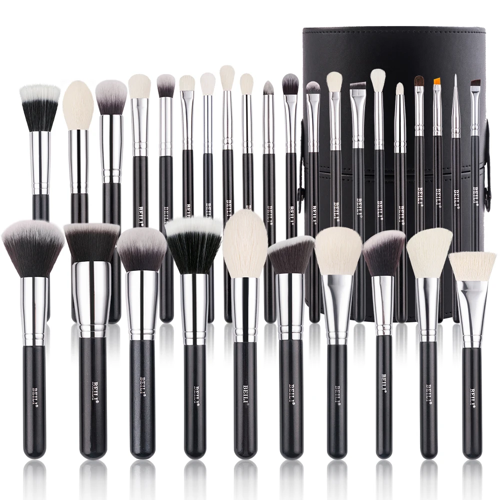 BEILI High Quality Professional Makeup Brushes for Foundation Powder Contour Eyeshadow Blending Set with Case органайзер