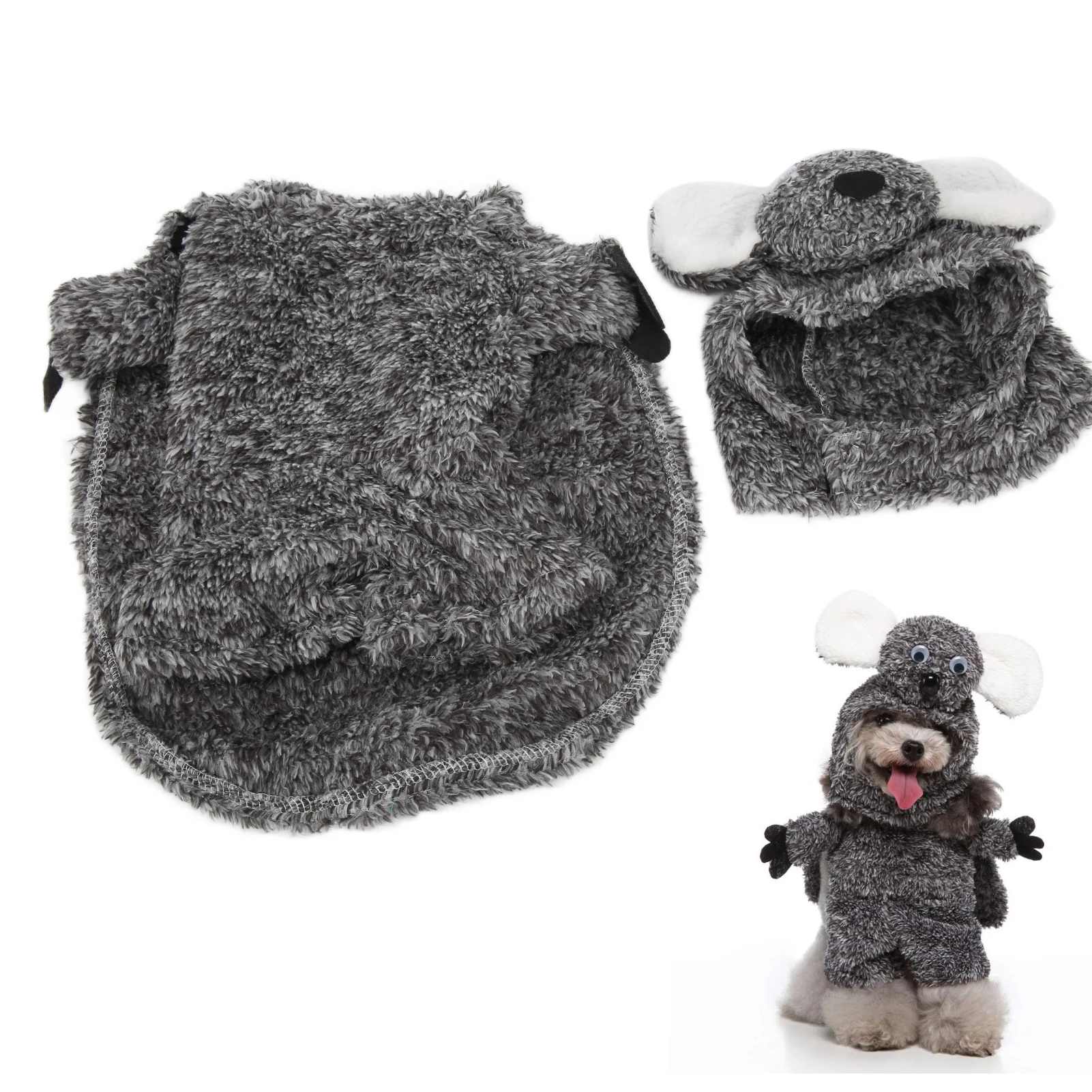 

Dog Halloween Costume Soft Comfortable Funny Pet Costumes For Small And Medium‑Sized Dogs And Cats