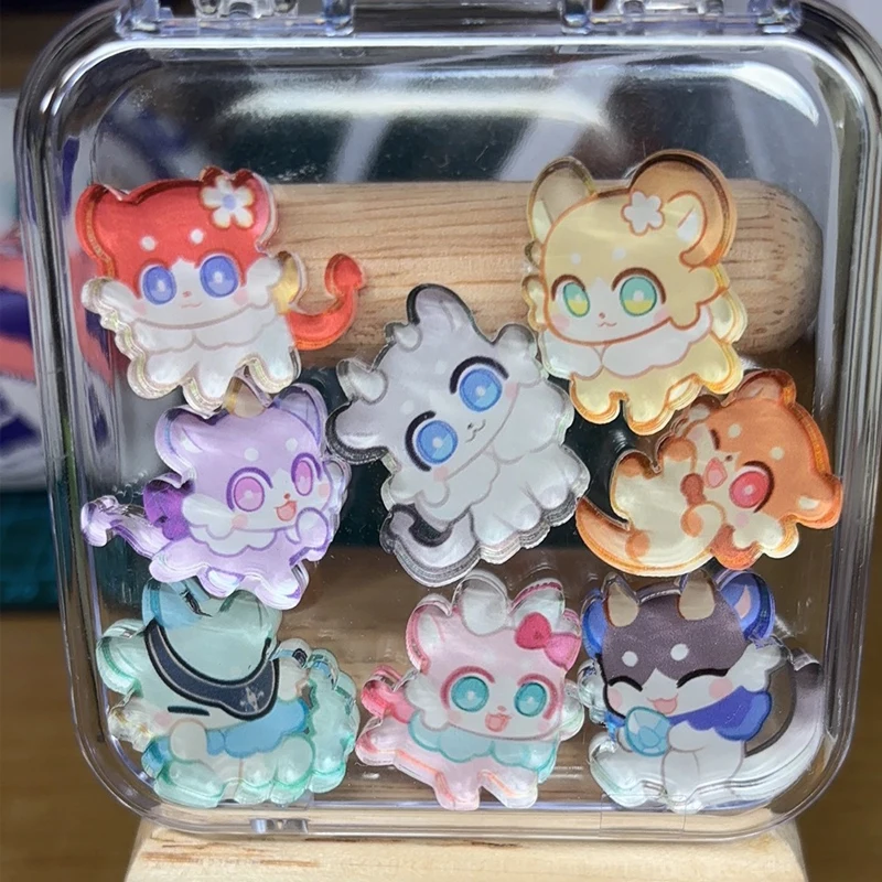 8Pcs/Lot  Cifera Castorice Aglaea Tribios Hyacine Anaxagoras Mydei NeiKos496 Thickening Acrylic Stand-Up