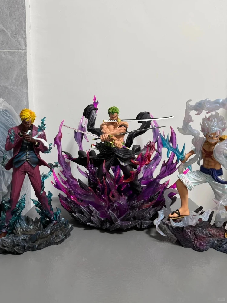 Meistverkaufte Jt Statue One Piece Vollständige Serie Verwöhnter Zoro Anime Figur PVC Statue Sammlungsmodell Raumdekoration Geschenke